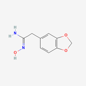 1,3-Benzodioxole-5-ethanimidamide,N-hydroxy-
