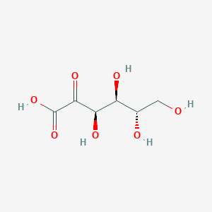 molecular formula C6H10O7 B3433418 2-dehydro-L-gluconic acid CAS No. 29123-55-5