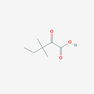 molecular formula C7H12O3 B3433485 3,3-Dimethyl-2-oxopentanoic acid CAS No. 34906-91-7