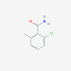 molecular formula C8H8ClNO B034336 2-Chloro-6-methylbenzamide CAS No. 101080-58-4