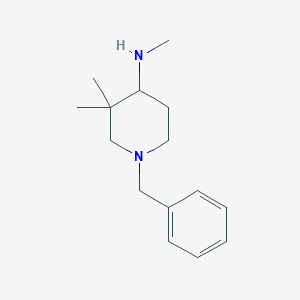 molecular formula C15H24N2 B3433647 1-Benzyl-4-methylamino-3,3-dimethylpiperidine CAS No. 473838-38-9