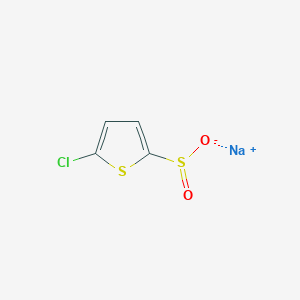 molecular formula C4H2ClNaO2S2 B3433652 Sodium 5-chlorothiophene-2-sulfinate CAS No. 500708-75-8