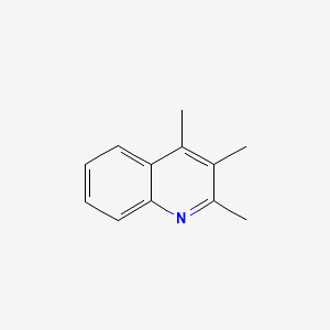 molecular formula C12H13N B3433680 2,3,4-Trimethylquinoline CAS No. 51366-52-0