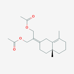 molecular formula C19H28O4 B034337 Coralloidin D CAS No. 110299-95-1