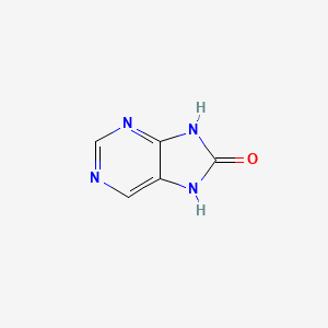 molecular formula C5H4N4O B3433709 7H-Purin-8-ol CAS No. 51953-05-0
