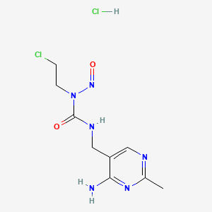 molecular formula C9H14Cl2N6O2 B3433714 Nimustine Hydrochloride CAS No. 52208-23-8