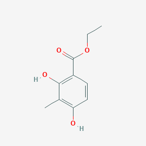 molecular formula C10H12O4 B3433730 Ethyl 2,4-dihydroxy-3-methylbenzoate CAS No. 53103-57-4