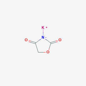 molecular formula C3H2KNO3 B3433769 potassium;1,3-oxazolidin-3-ide-2,4-dione CAS No. 55755-38-9