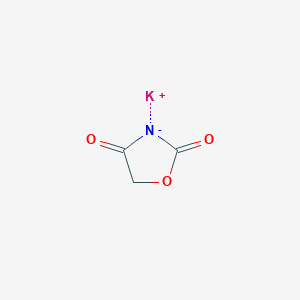 B3433769 Potassium 2,4-dioxo-1,3-oxazolidin-3-ide CAS No. 55755-38-9