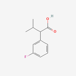 2-(3-Fluorophenyl)-3-methylbutanoic acid