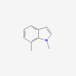 molecular formula C10H11N B3433796 1,7-Dimethyl-1H-indole CAS No. 5621-16-9