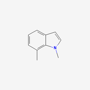 molecular formula C10H11N B3433796 1,7-Dimethylindole CAS No. 5621-16-9