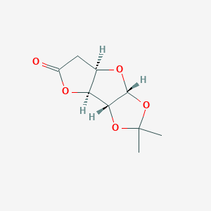 molecular formula C9H12O5 B3433980 (1S,2R,6R,8R)-4,4-dimethyl-3,5,7,11-tetraoxatricyclo[6.3.0.02,6]undecan-10-one CAS No. 7057-10-5