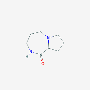 octahydro-1H-pyrrolo[1,2-a][1,4]diazepin-1-one