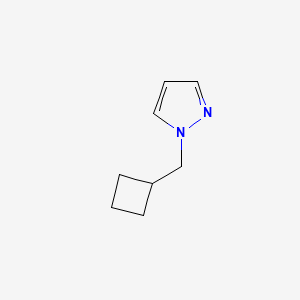 molecular formula C8H12N2 B3434021 1-(cyclobutylmethyl)-1H-pyrazole CAS No. 725746-82-7