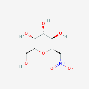 molecular formula C7H13NO7 B3434165 beta-D-GALACTOPYRANOSYL NITROMETHANE CAS No. 81846-64-2