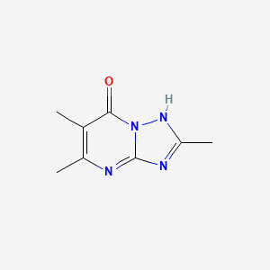 molecular formula C8H10N4O B3434271 2,5,6-trimethyl-4H,7H-[1,2,4]triazolo[1,5-a]pyrimidin-7-one CAS No. 879624-34-7