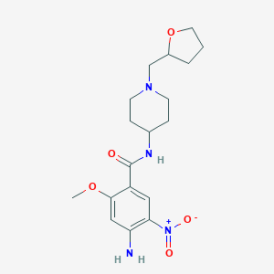 molecular formula C18H26N4O5 B034343 Denipride CAS No. 106972-33-2