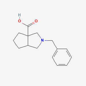 2-Benzyl-hexahydro-cyclopenta[c]pyrrole-3a-carboxylic acid