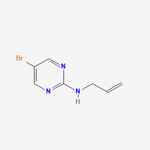 Allyl-(5-bromo-pyrimidin-2-YL)-amine