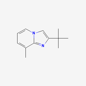 2-Tert-butyl-8-methylimidazo[1,2-a]pyridine