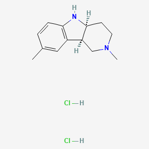molecular formula C13H20Cl2N2 B3434545 Stobadine dihydrochloride CAS No. 95751-51-2