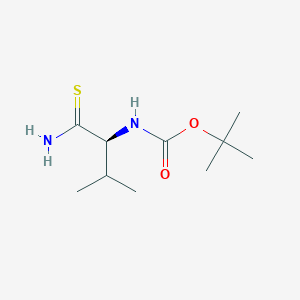 B3434558 Boc-l-valine thioamide CAS No. 96929-02-1