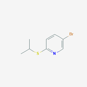 molecular formula C8H10BrNS B3434569 5-Bromo-2-(isopropylthio)pyridine CAS No. 98626-93-8