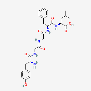 B3434584 Leucine enkephalin CAS No. 59141-40-1