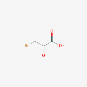 molecular formula C3H2BrO3- B3434600 3-Bromopyruvate CAS No. 68-38-2