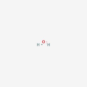 molecular formula H2O B3434661 Hydron;hydroxide CAS No. 191612-63-2