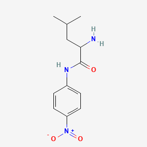 2-Amino-4-methyl-N-(4-nitrophenyl)pentanamide
