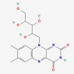 molecular formula C17H20N4O6 B3434774 riboflavin CAS No. 301335-02-4