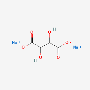 molecular formula C4H4Na2O6 B3434845 Sodium tartrate CAS No. 51307-92-7