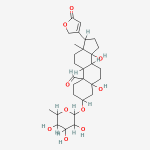 molecular formula C29H42O10 B3434875 Desglucocheirotoxin CAS No. 5822-57-1