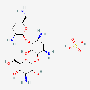 molecular formula C18H39N5O12S B3434897 Dibekacin sulfate CAS No. 64070-13-9
