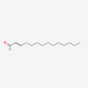 molecular formula C14H26O B3434905 Tetradec-2-enal CAS No. 142628-55-5