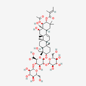 molecular formula C55H86O24 B3434911 alpha-Aescin CAS No. 66795-86-6