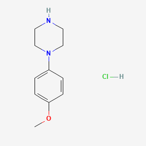 molecular formula C11H17ClN2O B3434935 1-(4-Methoxyphenyl)piperazine hydrochloride CAS No. 70849-64-8