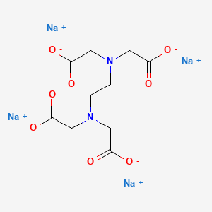 molecular formula C10H13N2Na3O8 B3434987 Edetate Trisodium CAS No. 8013-51-2