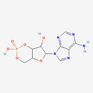 molecular formula C10H12N5O6P B3434999 Acrasin CAS No. 85187-54-8