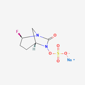 molecular formula C6H8FN2NaO5S B3435033 ANT3310 CAS No. 2410688-61-6