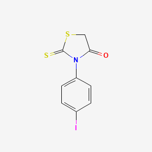 B3435740 3-(4-iodophenyl)-2-thioxo-1,3-thiazolidin-4-one CAS No. 21494-75-7
