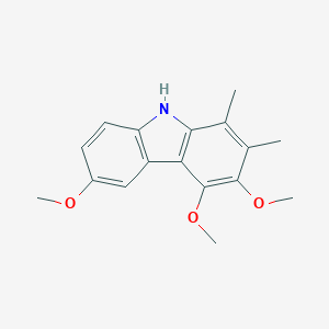 molecular formula C17H19NO3 B034363 Carbazomycin D CAS No. 108073-63-8