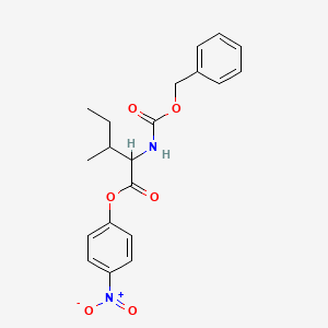 molecular formula C20H22N2O6 B3437705 Z-Ile-ONp 