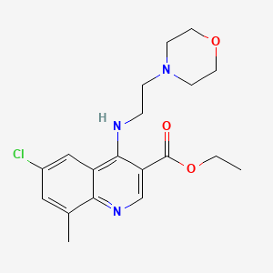 molecular formula C19H24ClN3O3 B3438962 MFCD02363675 
