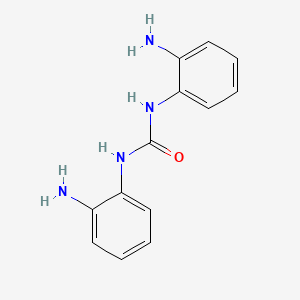molecular formula C13H14N4O B3440717 1,3-Bis(2-aminophenyl)urea 