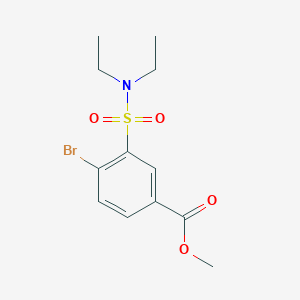 methyl 4-bromo-3-[(diethylamino)sulfonyl]benzoate