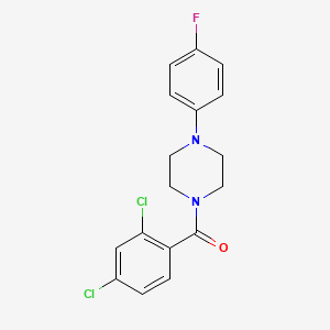 1-(2,4-dichlorobenzoyl)-4-(4-fluorophenyl)piperazine