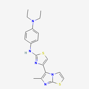 molecular formula C19H21N5S2 B3441650 Luciferase activator-1 